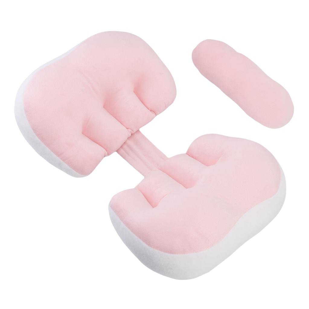 Pregnancy Pillow U Shaped Maternity Back Support Pillow for Side Sleeper Soft Cotton Machine Washable