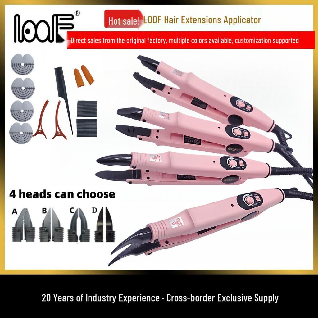 LOOF 611 Temperature Control Hair Extension Tool & Pliers