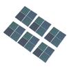 10Pcs European Ceramic Tile Stickers Thickened Crystal Film Square Peel Stick Backsplash Waterproof