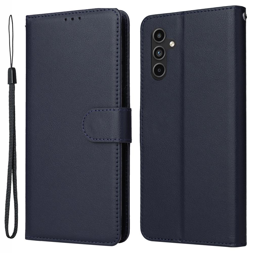 Etui na Samsung Galaxy A15 4G, skórzane PU, z podstawką, ochraniacz na telefon z 3 przegródkami na karty