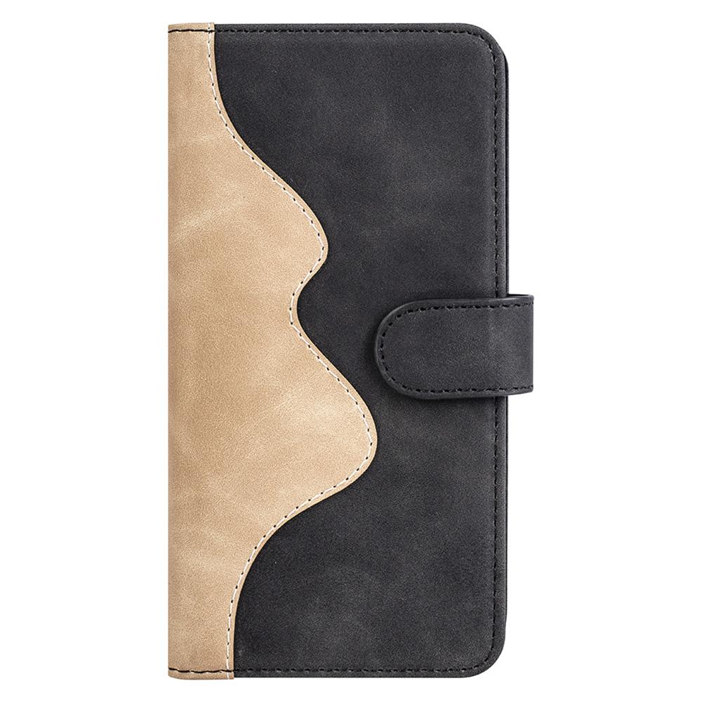 For Xiaomi 14T Pro Wallet Case Leather Phone Cover Splicing Color