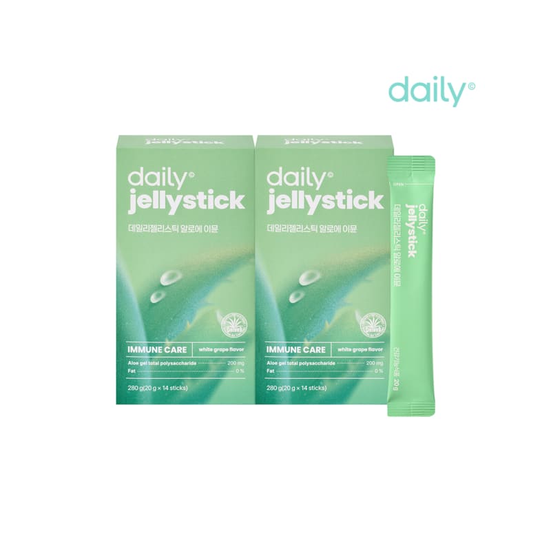 

Daily Jelly Stick Aloe Immune 2 boxes (28 packs total)