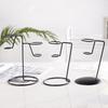 Ice Cream Cone Holder Black Iron Cotton Candy Stand Home Iron Art Ice Cream Cone Holder for Ice Cream Cone Candy Popcorn