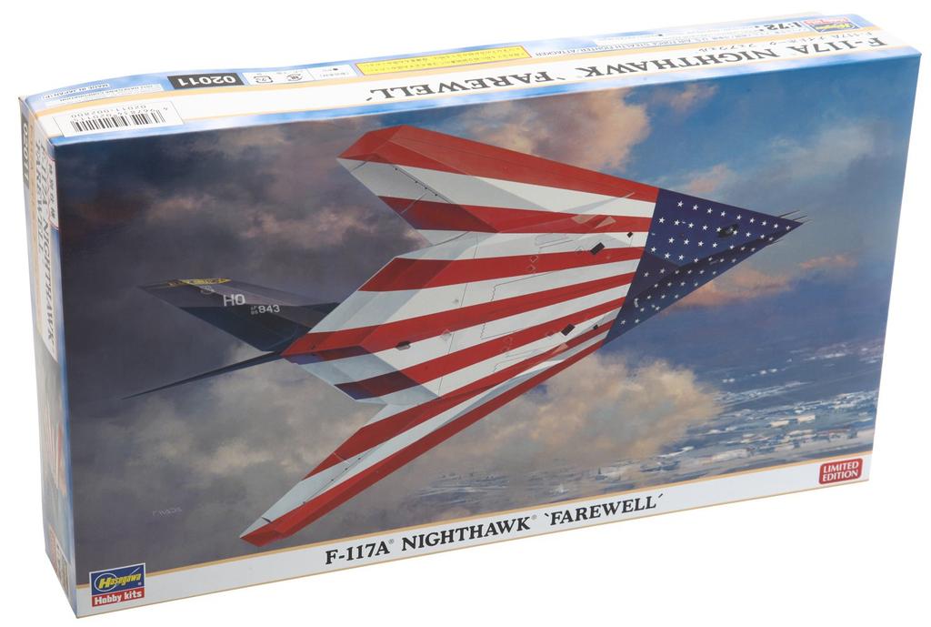 Hasegawa 1/72 F-117A Nighthawk Farewell