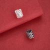 Sterling Silver Star and Heart Large Hole Spacer Beads for DIY Jewelry