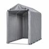 100x187x160cm Bicycle Garage, Waterproof Outdoor Bicycle Shed with Steel Frame & UV Protection – For Bicycle, Motorcycle, Scooter, Garden Tools
