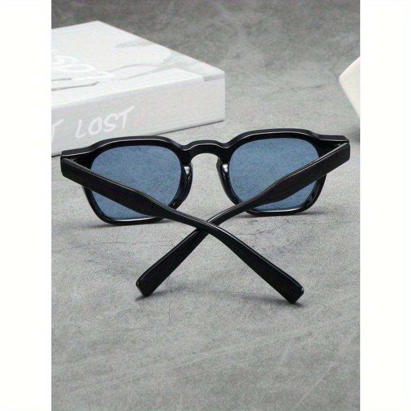 1pc Men's Oval Small Frame Simple Stylish Fashion Fashion Glasses (Suitable For Driving, Travel, Casual, Vacation, Outdoor Sports, Daily Use)