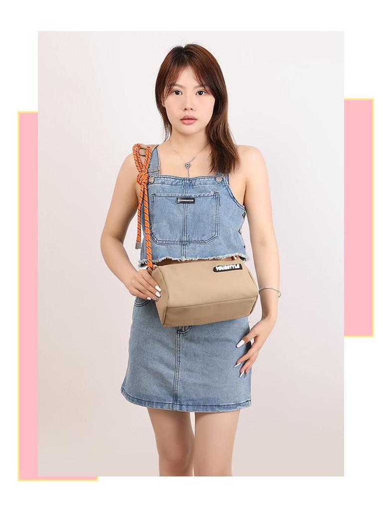 2025 Spring Fashion: Water-Repellent Nylon Cross-Body Bag for Women & Men