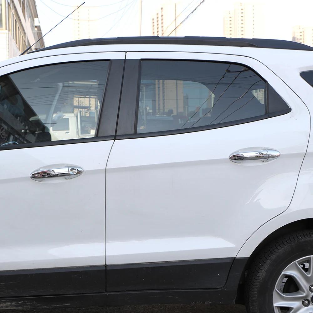 Für Ford Fiesta 2009 - 2013 Ecosport 2013-2017 Türgriffabdeckung Griffe Aufkleber Dekoration Zierleiste Auto Styling Zubehör