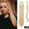 22 Inch Long Straight Ponytail Extensions Synthetic Fiber Hair Extensions Wrap Around Straight Ponytail Extensions For Women Hair Accessories
