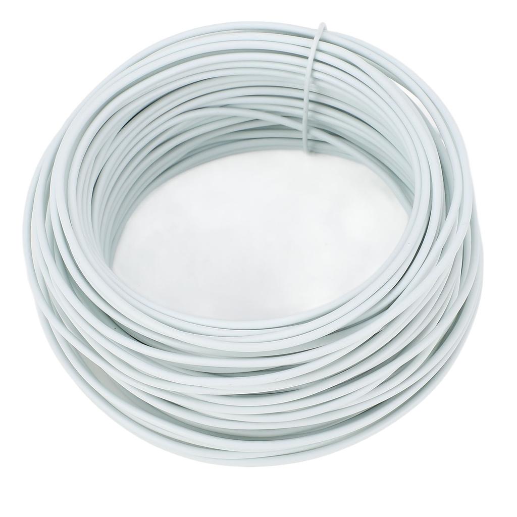 Galvanized Iron Binding Wire Metal Bendable for PVC Telecommunication Cable 1.5mmx20m Round Mouth