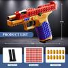 G17 Hanging Toy Gun Continuous Firing Pistol Shell Throwing Airsoft Blowback Empty Outdoor Shooting Gun for Children Adult