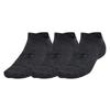 Under Armour Ankle Socks Unisex 3 Pack Black 1382623-001