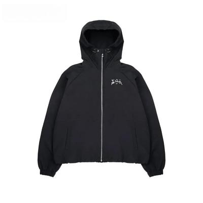 ZYLLO Streetwear Y2k Track Jacket Retro Classic Print Windbreaker Zip Sweatshirt Hoodie Fashion Harajuku Bomber Jacket Tops Unisex