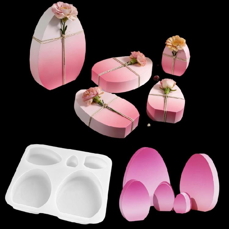 Silicone Mould for Home Easters Candle Flexible Materials Ensures Long Time Use In Crafting