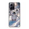 Cute Little Penguin Phone Case For Redmi Note 14 15 Pro 5G 13 12 Pro Plus 11 11T 11E 11S 10 Pro 10S 9 9S Cover Cell Clear TPU Ca