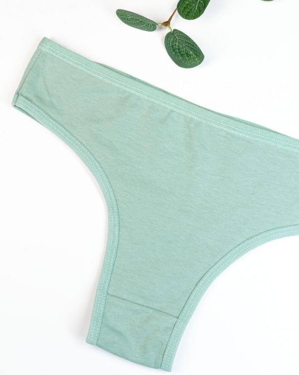 Bavlněné kalhotky s krajkou ISSA Plus