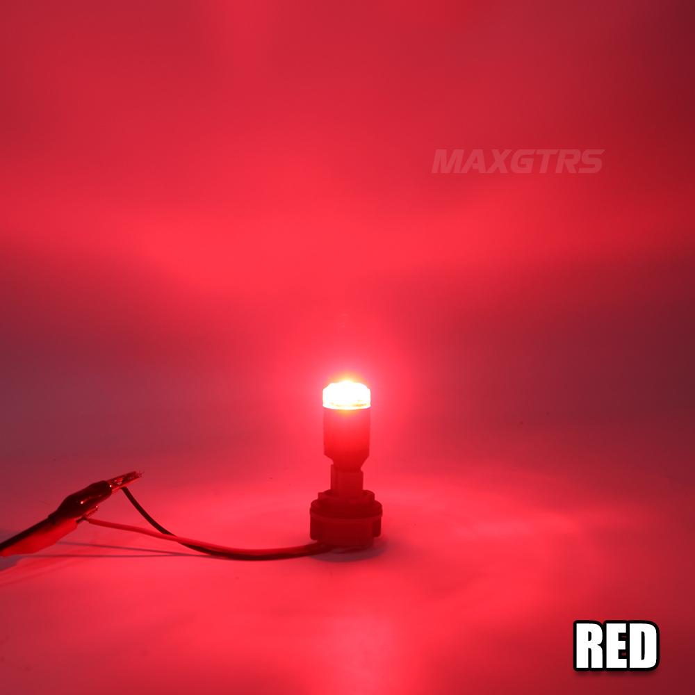 MAXGTRS 2X 7440 1157 7443 LED T20 W21W Bulbs 1156 BA15S P21W Turn Signal Light No Hyper Flash Canbus No Error Amber Yellow