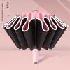 Fully Automatic 32-Bone Folding Umbrella for Women, Dual-Use for Sun and Rain, Large Size Sun Umbrella for Students and Men, Sun Protection and