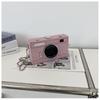 Women Fashion Sequin Box Bag Funny Chain Crossbody Body Bag  Camera Shape Shoulder Bag