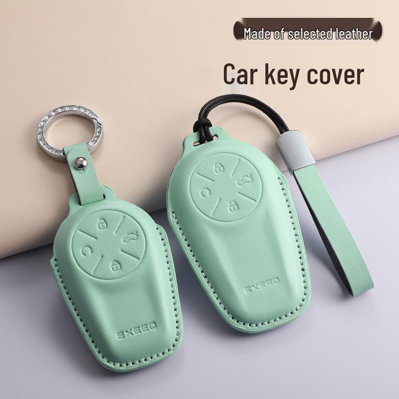 25 Chery Car Key PU Buckle Cover for Starway, Lingyun, Lanyue, Zhuifeng, Yaoguang CDM Models