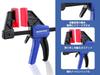 WORKPRO Set of Rakuquick Bar Maximum Clamping Quick Release Strong DIY Tools F-Clamps, 2, 150mm, Clamps, F-Type, Force Approx. 23kg, 2-in-1 Set,