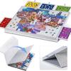 Portable Felt Puzzle Board with Stand Lid & 5 Drawers for Kids