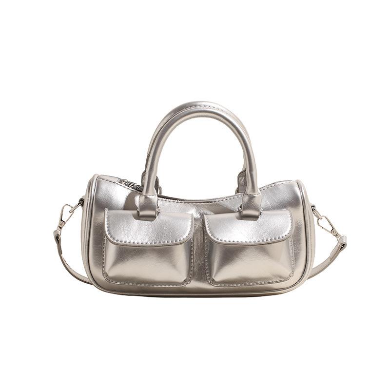 Niche Fashion Retro Portable Saddle Bag Women's 2025 Winter New Simple Casual Shoulder Bag High-end Women's Bag