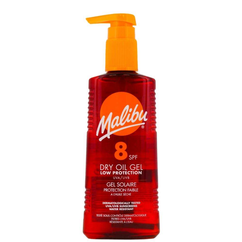 Malibu SPF8 Bronzing Gel for Tanning 200ml + Tanning Balm 200ml