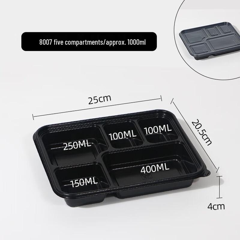 

Chahua Divided Disposable Food Containers