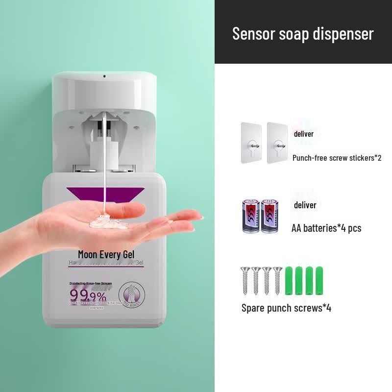 OLOEY Automatic Sensor Wall-Mounted Soap Dispenser