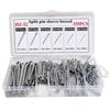 110/350Pcs Carbon Steel Split Pin Multi-Size Pin Set New Fastener Assortment  Agricultural Equipment