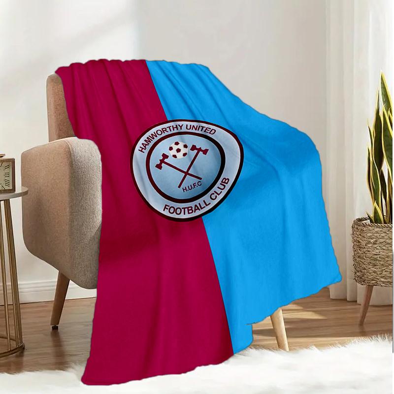Ham-worthy United Football Club Blanket Lightweight Ideal Bedding Blanket Perfect for Travel, Living Rooms, Offices, Sofas, Fan Christmas gift