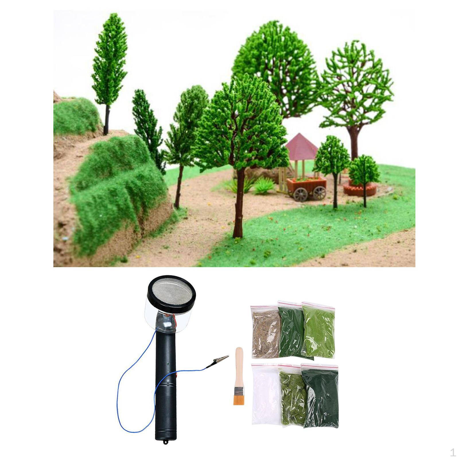 Grass Applicator, Flocking Handheld Hobby Accessories Planter Machine for