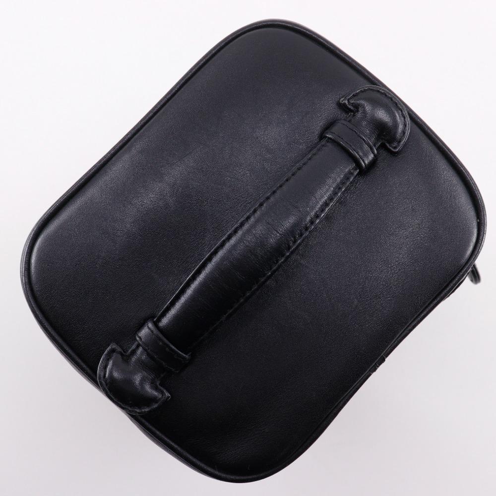 CHANEL Vanity Vanity A01619 Bicolole vintage black Calfskin Women Used