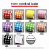 Multicolored Round Coated Paper Adhesive Labels for Monthly & Quarterly Marking - Red, Yellow, Blue, Green, Purple, Orange, White
