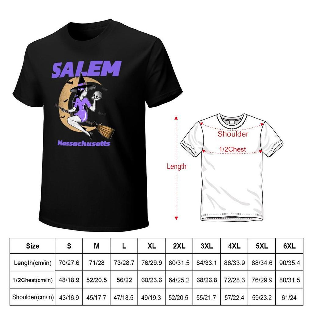 Salem Ma TShirt Blouse Funny Tshirt Mens White T Shirts