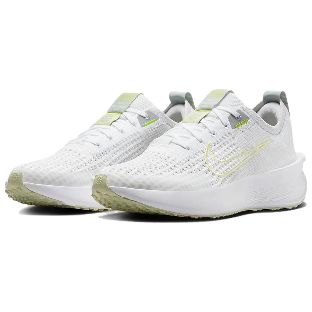 Nike  Interact Run White Life Lime Women Sneakers Vast-Grey Black FD2292-103