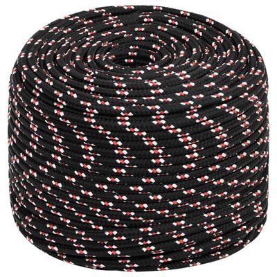 Boat Rope Black 6 Mm 25 M Polypropylene