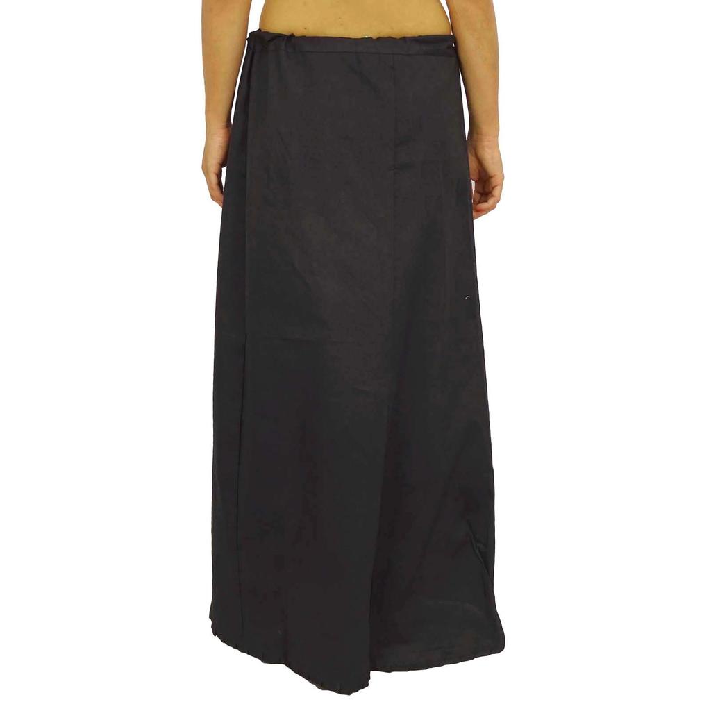 Saree Petticoat Underskirt Cotton Bollywood Indian Lining For Sari
