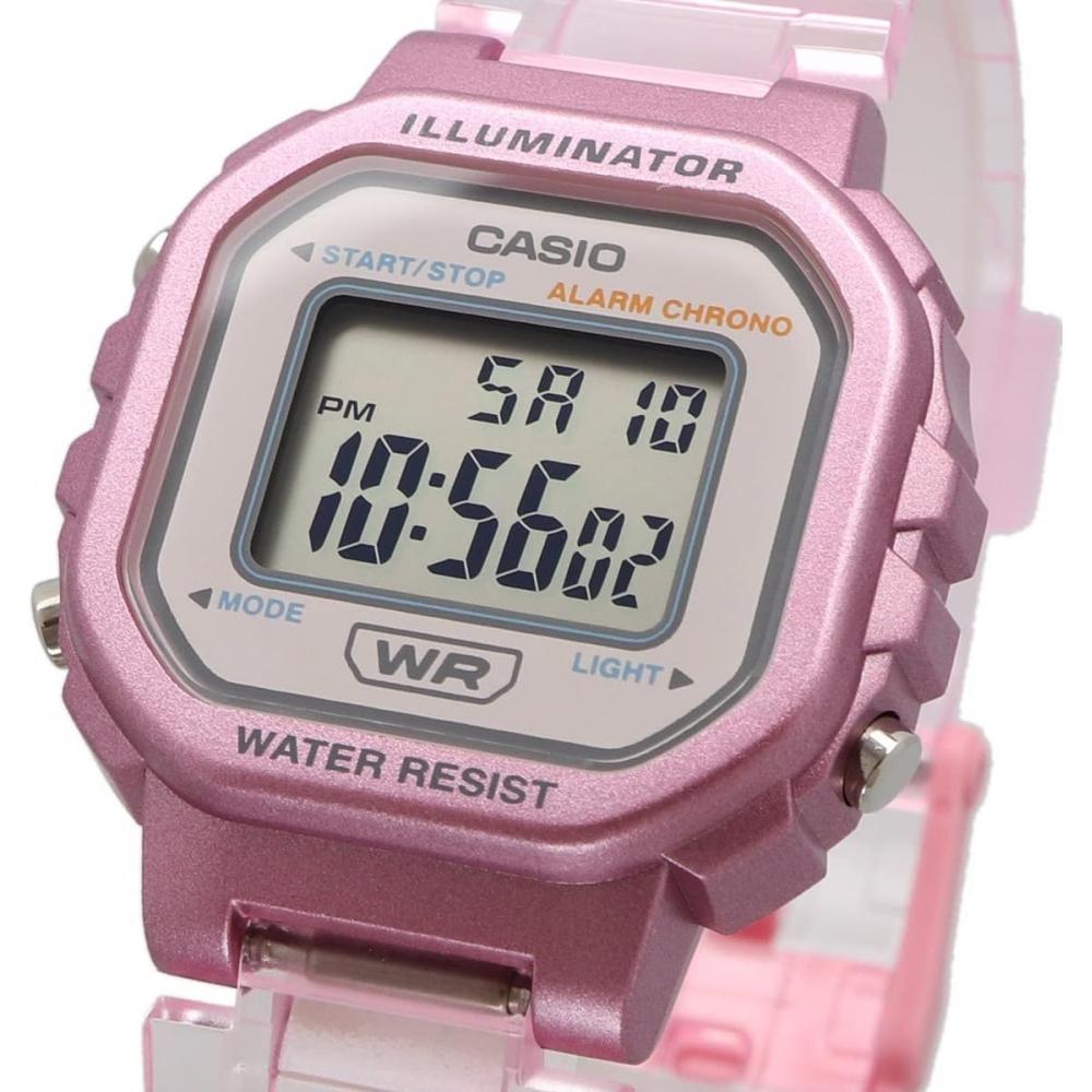 Casio Digital Watch Ladies Pink La 20whs 4a