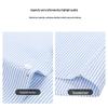 FIRS Men's 100% Cotton Striped Short Sleeve Shirt