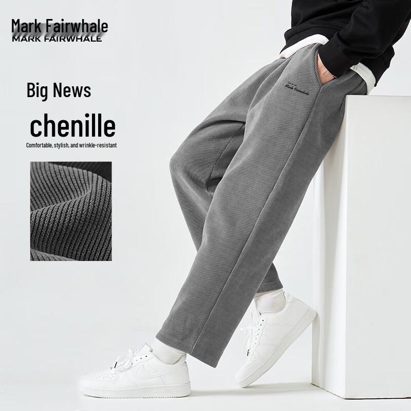 Mark Hua Fei Men s Winter Corduroy Lined Straight-Leg Casual Pants XL
