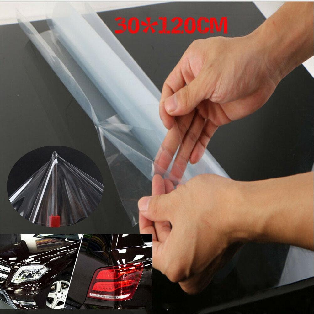 1 Roll Vinyl Film 12x48Inch Auto Glossy Tint Headlights Water Resistant