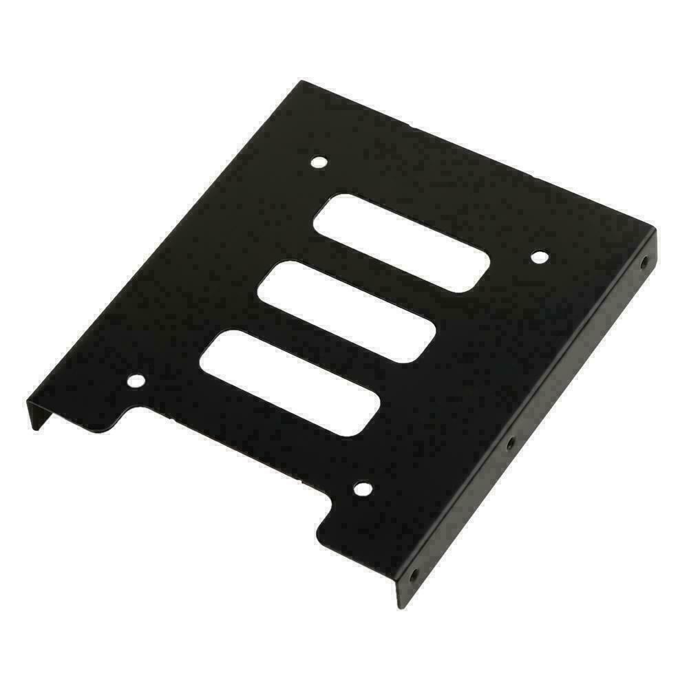 Kovová přihrádka na pevný disk 2,5" na 3,5" SSD Kovový držák montážního adaptéru na pevný disk