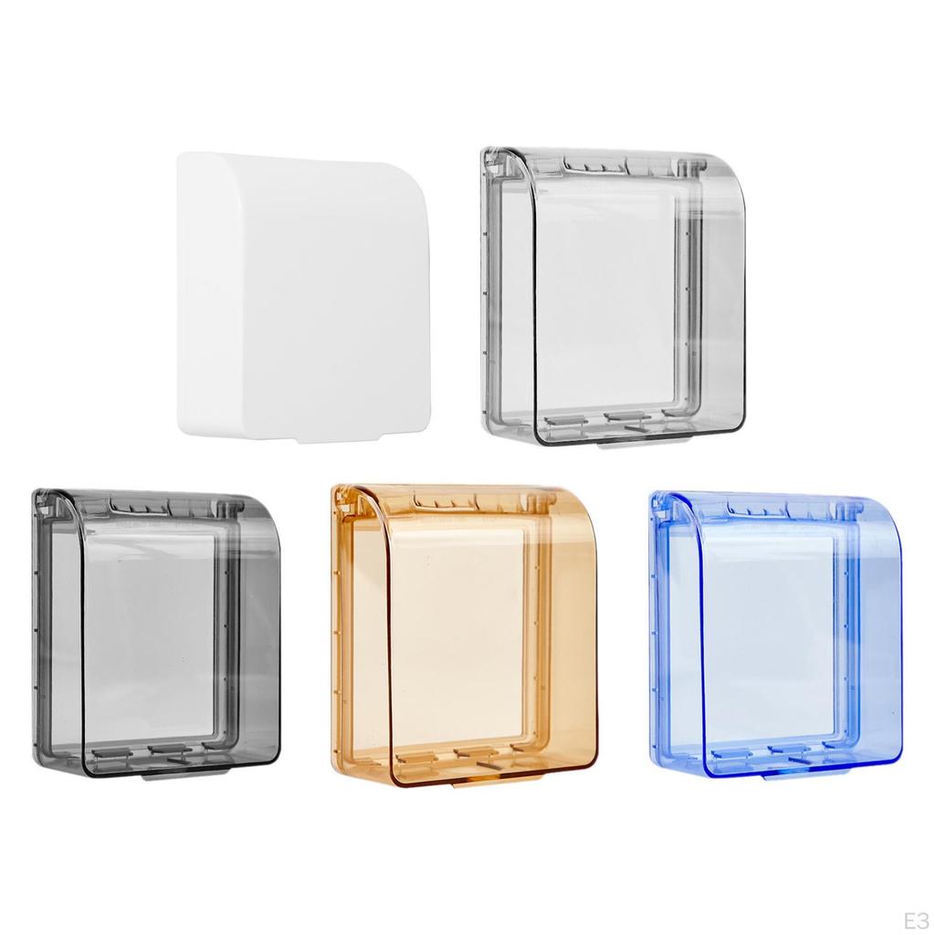 Electric Plug Waterproof Cover Case Protector ,Dustproof PC Outlet Covers for