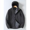 Outdoor Full Adhesive Press Soft Shell Series Technology Composite Velvet Autumn Fleece-lined Hood Waterproof Jacket Men's Jacket