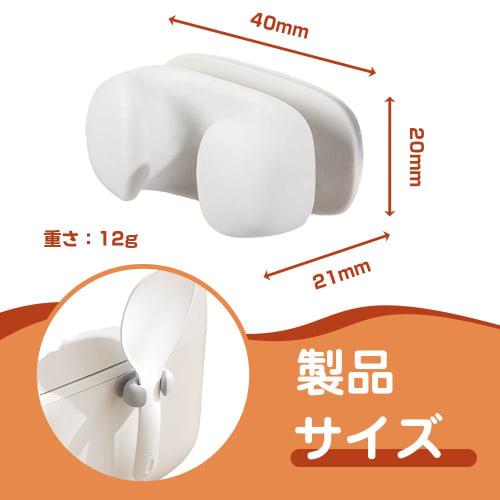 Ceramic Rice Paddle Holder, Rice Paddle Stand, Adhesive Type, Easy Installation, Loss Prevention, Multifunctional, Small Item Storage, Simple Design,