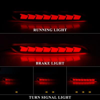 LED Rear Bumper Reflector Light For Chevrolet Cavalier 2020 2025 2025 Brake Warning Dynamic Turn Signal Lamp Car Accessories 12V