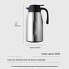 NHZHIW 2.2L 304 Stainless Steel Insulated Vacuum Flask